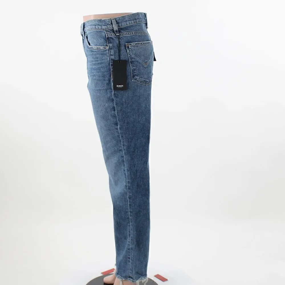 Hudson Jeans Holly High-Rise Straight-Leg J Golden Days